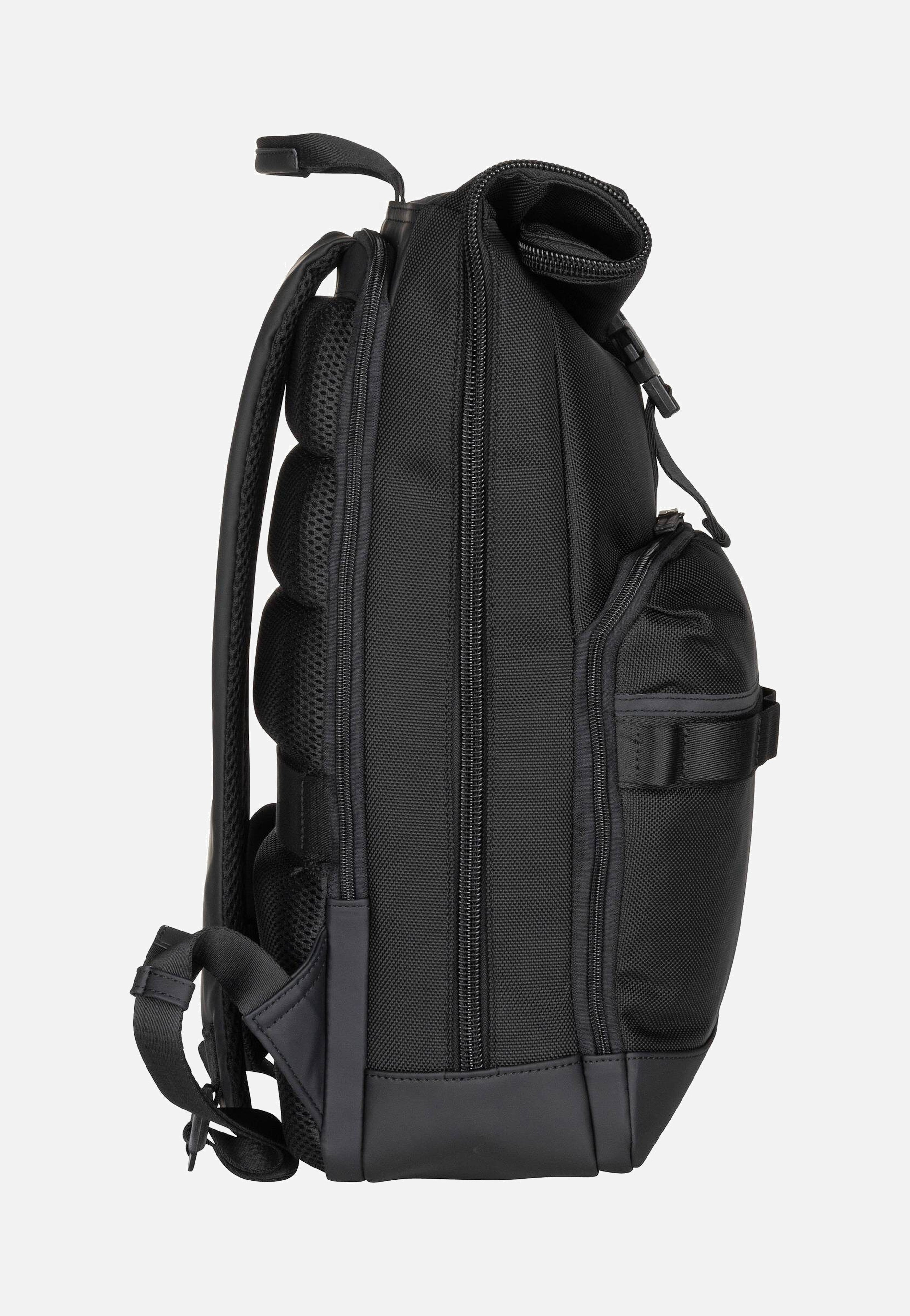 Balling Kurier 4015 Schwarz - Rolltop Rucksack