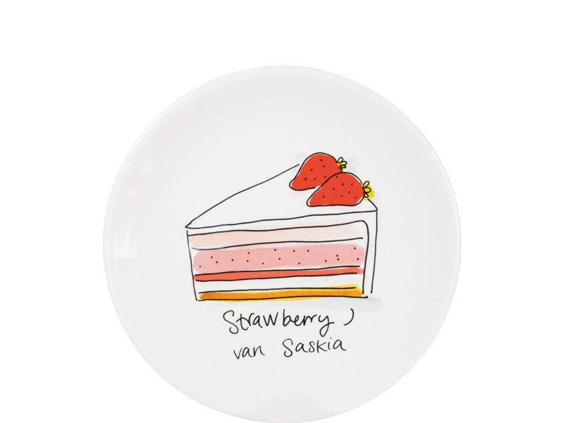 Bord 18 cm Strawberry