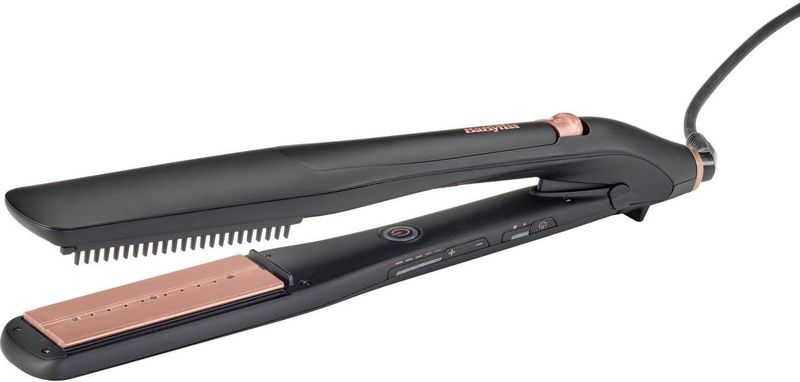 BaByliss - Steam Luxe Styler ST596E - Stijltang - Zwart - Keramische Platen