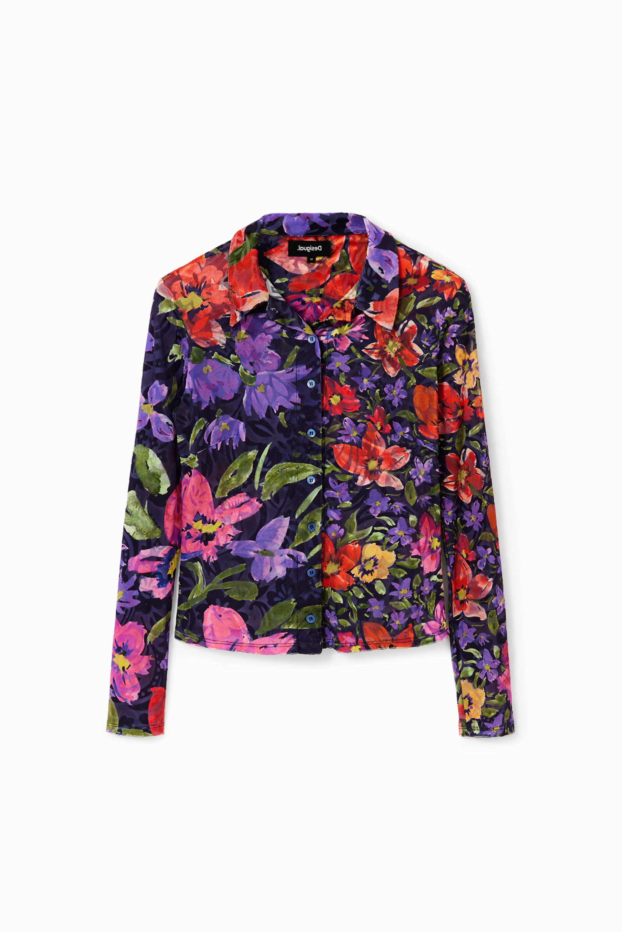 Camisa devorou flores