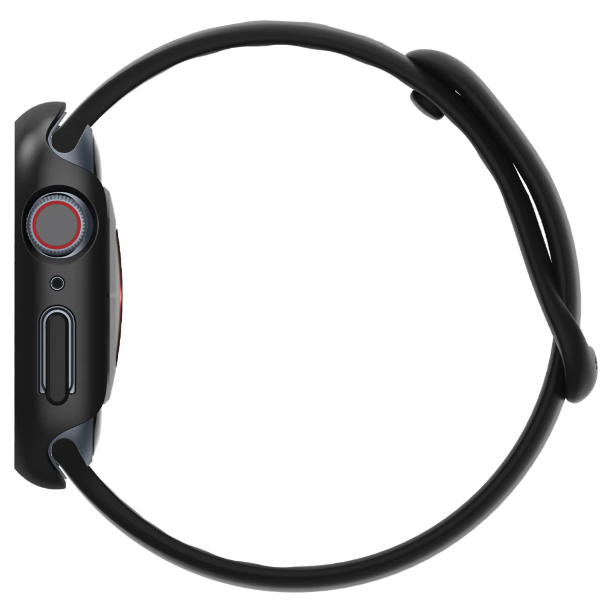 Apple Watch (45mm) Thin Fit Case Bumper (ACS04174) - Schwarz
