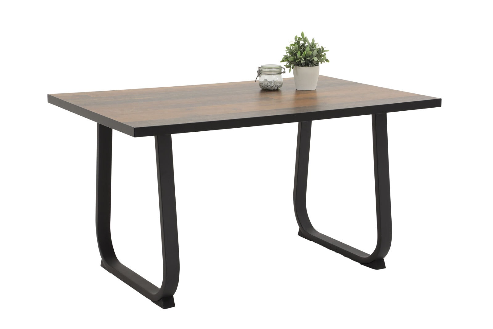 Tisch Luise Oldwood/Anthrazit 140 x 90 cm