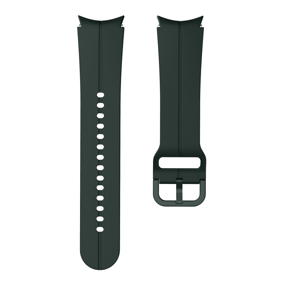 Samsung Galaxy Watch 4 Classic (46mm) Ersatz Sport Silikon Armband Split Design (Gelenkumfang: 180 - 230mm) - Grün