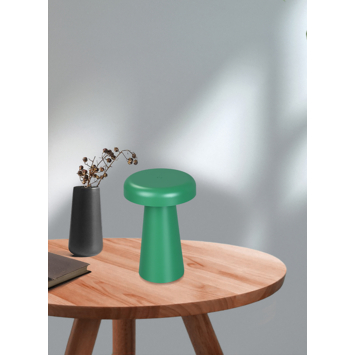 Tafellamp Myco draadloos LED 3W USB oplaadbaar, groen