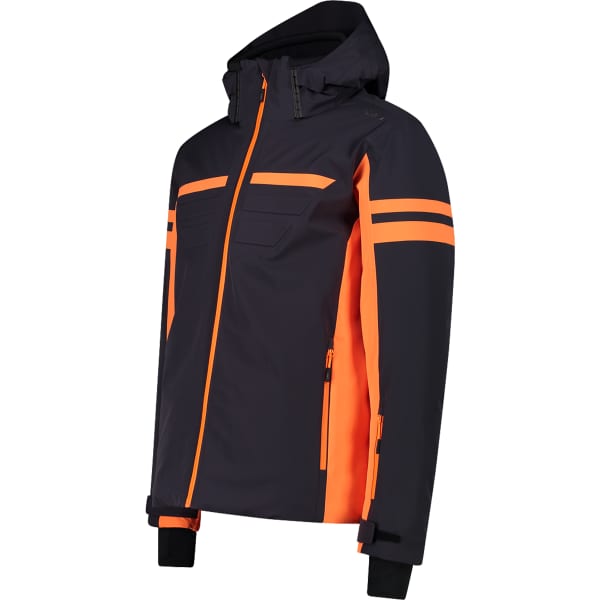 Veste de ski CMP MAN JACKET ZIP HOOD ANTHRACITE