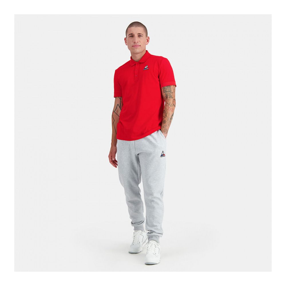 Le Coq Sportif ESSENTIELS N°2 - Polo Homme rouge electro