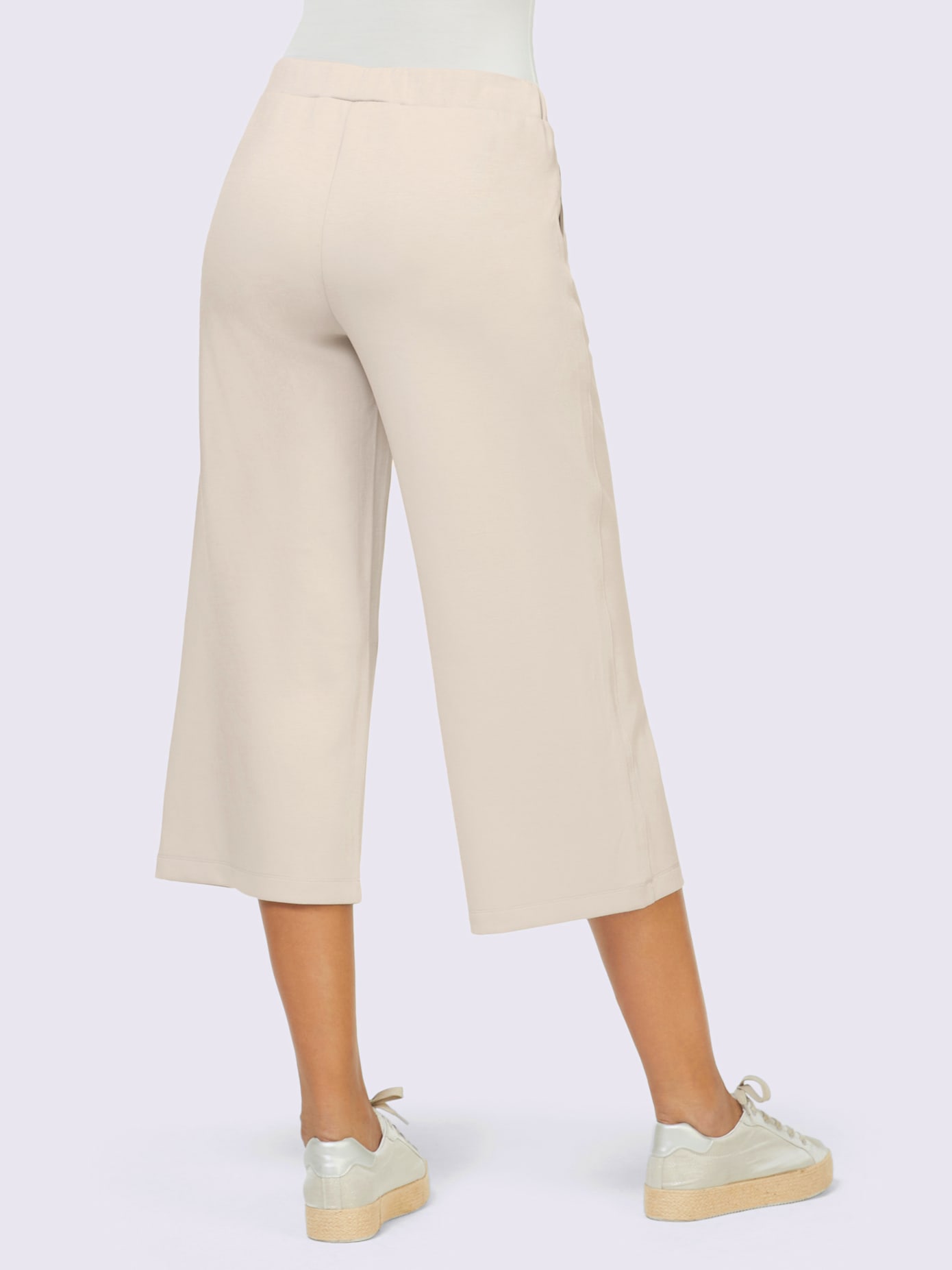 Jupe-culotte en jersey mélange de modal doux