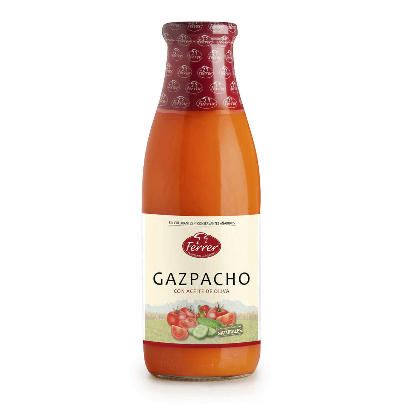 Gaspacho andalous à l'huile d'olive - Ferrer