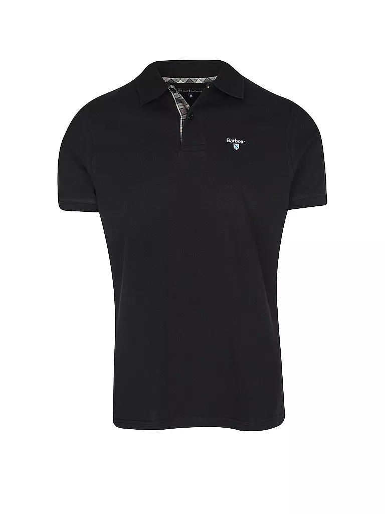 BARBOUR Poloshirt Regular Fit schwarz