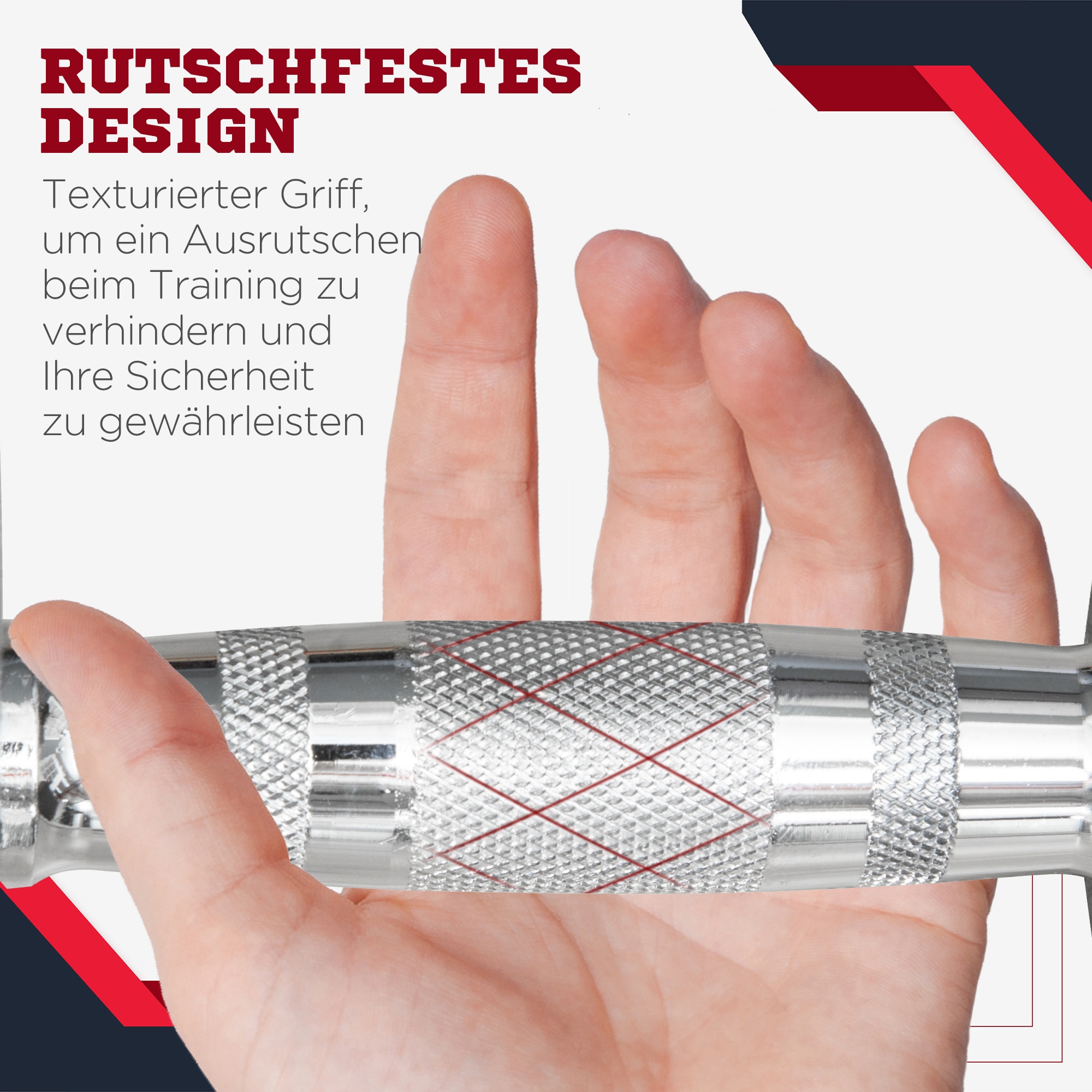 HOMCOM Kurzhantel 2er Set in Hexagon Form schwarz, silber 11,5B x 11,5T x 8H cm