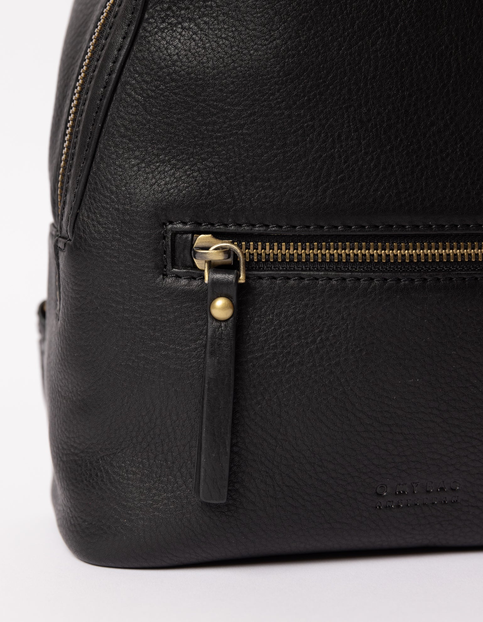 Ivy Mini Backpack - Black Soft Grain Leather