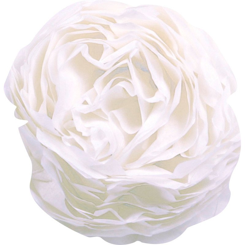 Rouleau de papier de soie blanc - 24 feuilles de 0,75 x 0,50 mètres - Clairefontaine