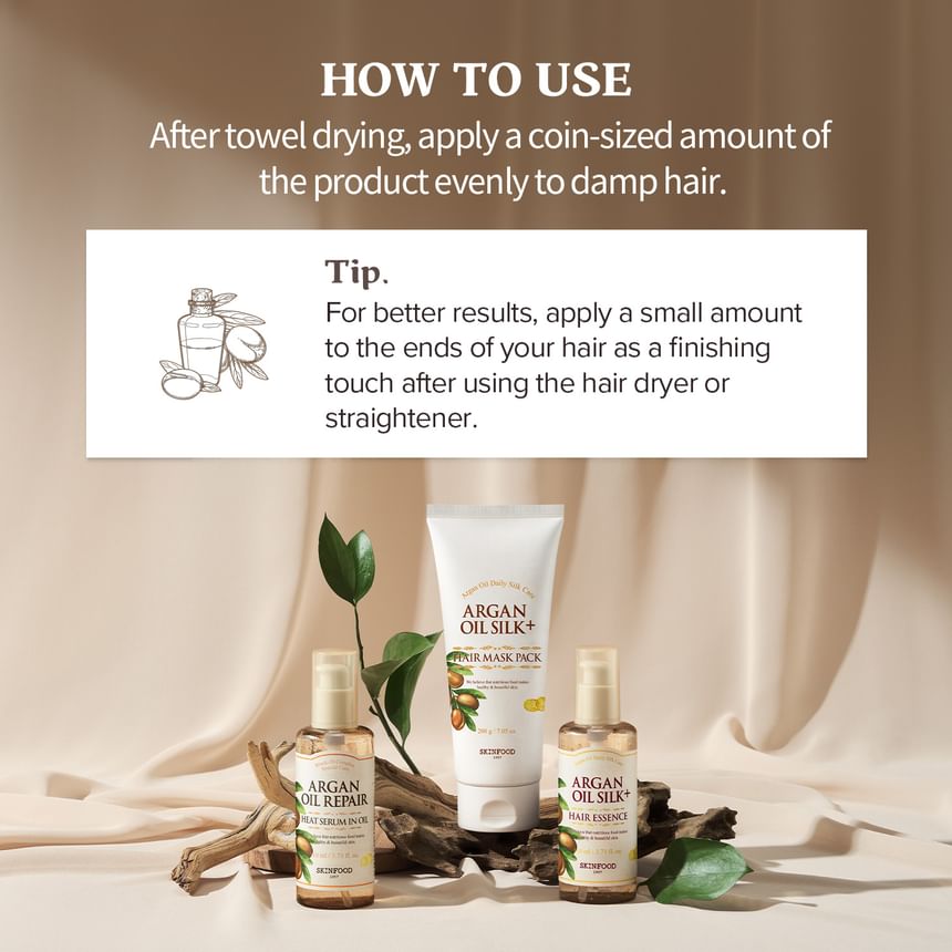 SKINFOOD - Arganolie Silk Plus Haaressence 110ml