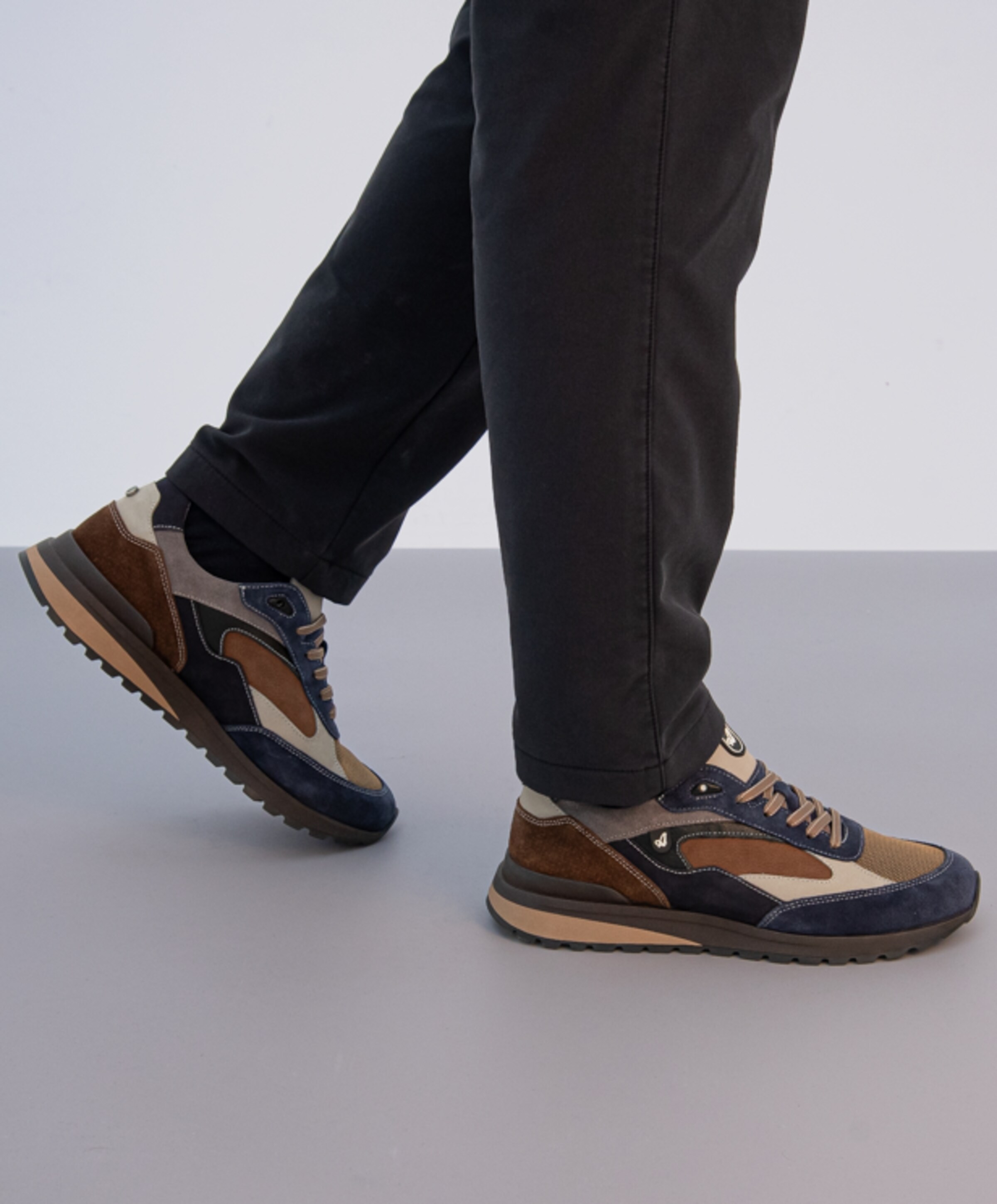 Australian Sparrow heren sneakers blauw