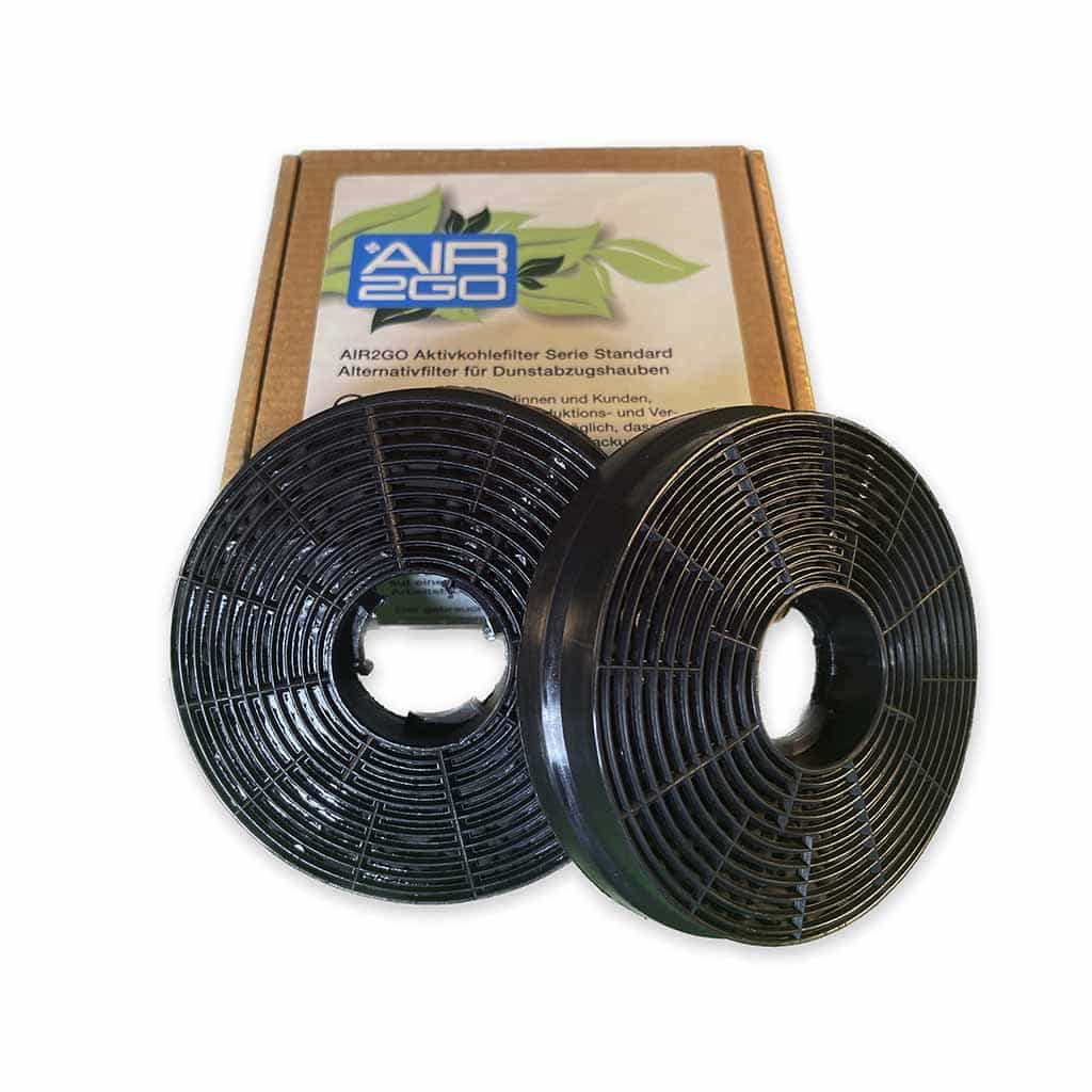 Actieve koolfilters als vervanging voor Hanseatic CF130 (2 stuks)