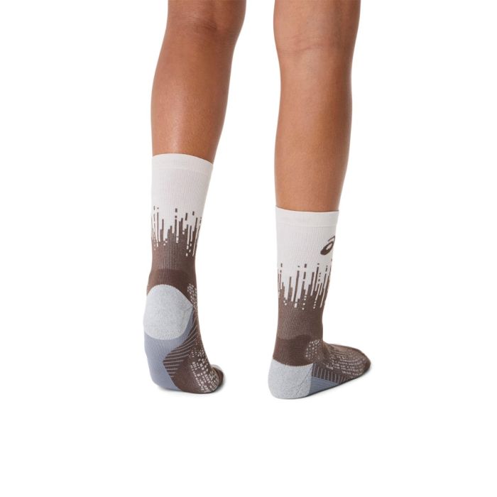 Asics Unisex Strømper Performance Run Sock Crew Brun