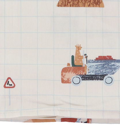 Sebra Bettwäsche - Baby - 100 x 70 cm - Busy Builders