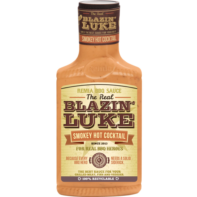 Remia Blazin Luke smokey hot cocktail