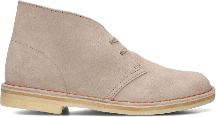 CLARKS ORIGINALS Clarks Veterschoenen Heren Desert Boot Heren Maat: 44 Materiaal: Suède Kleur: Beige