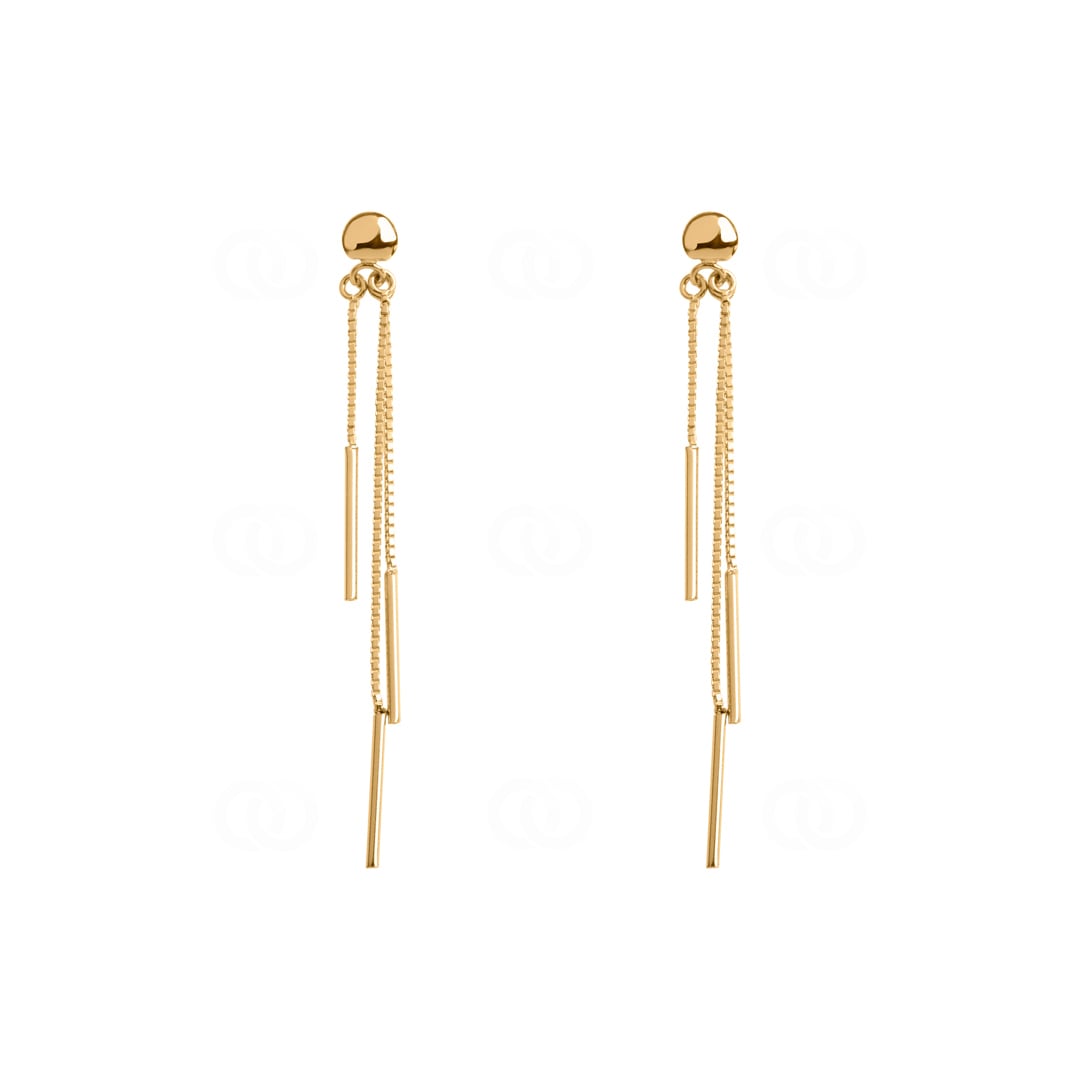 Ohrhänger 750/18 K Gelbgold