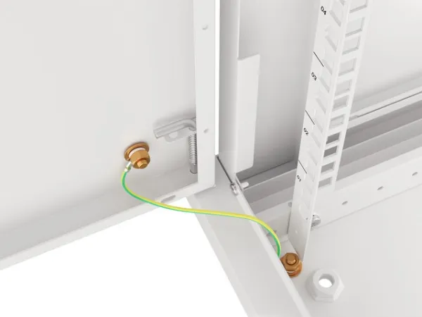 Lanberg WF01-6606-00S - Rack kabinet - vægmonterbar - grå, RAL 7035 - 6U - 19