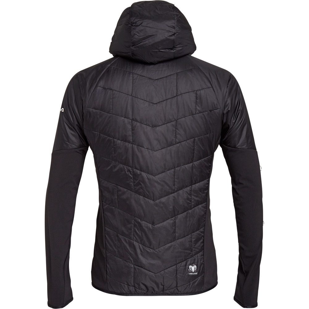 SALEWA Ortles Hybrid Tirolwool® Hybridjacke Herren black out