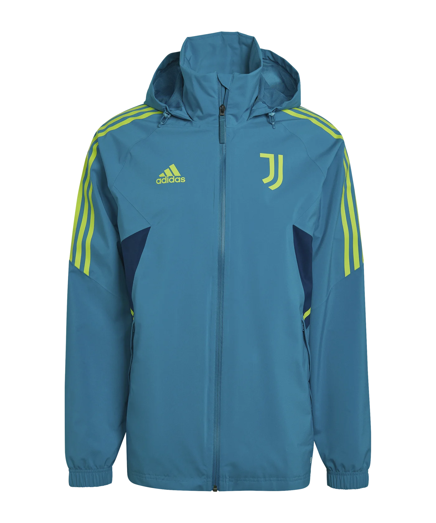 adidas Juventus Turin Regenjacke Blau