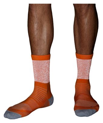 Chaussettes Asics Run Lite-Show Crew Orange Unisex