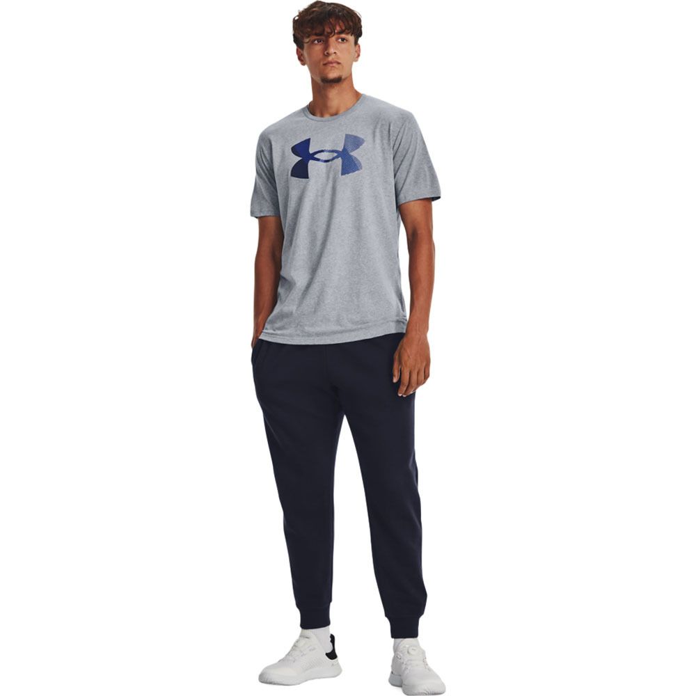 Under Armour BIG LOGO FILL - Tee-shirt Homme gris