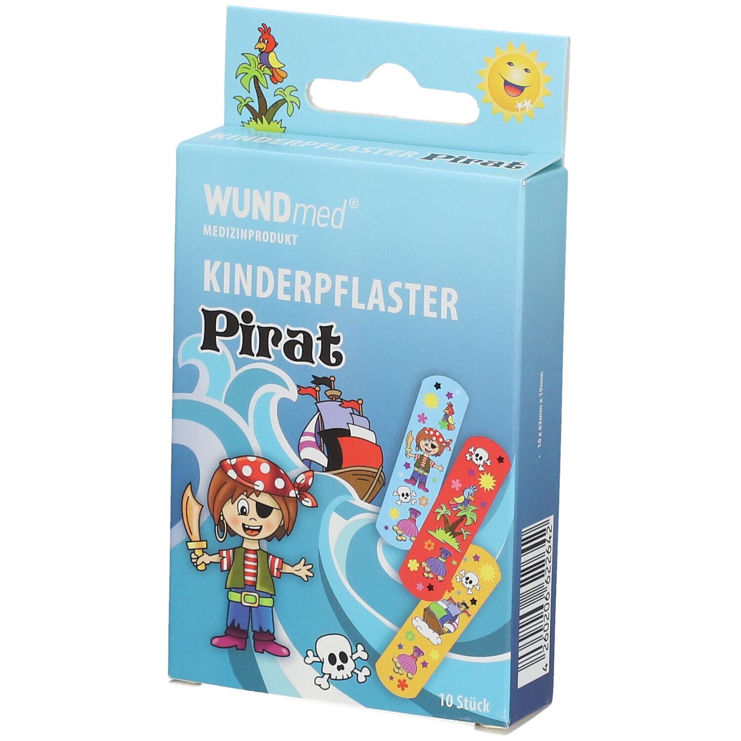 WUNDmed® Kinderpflaster Pirat