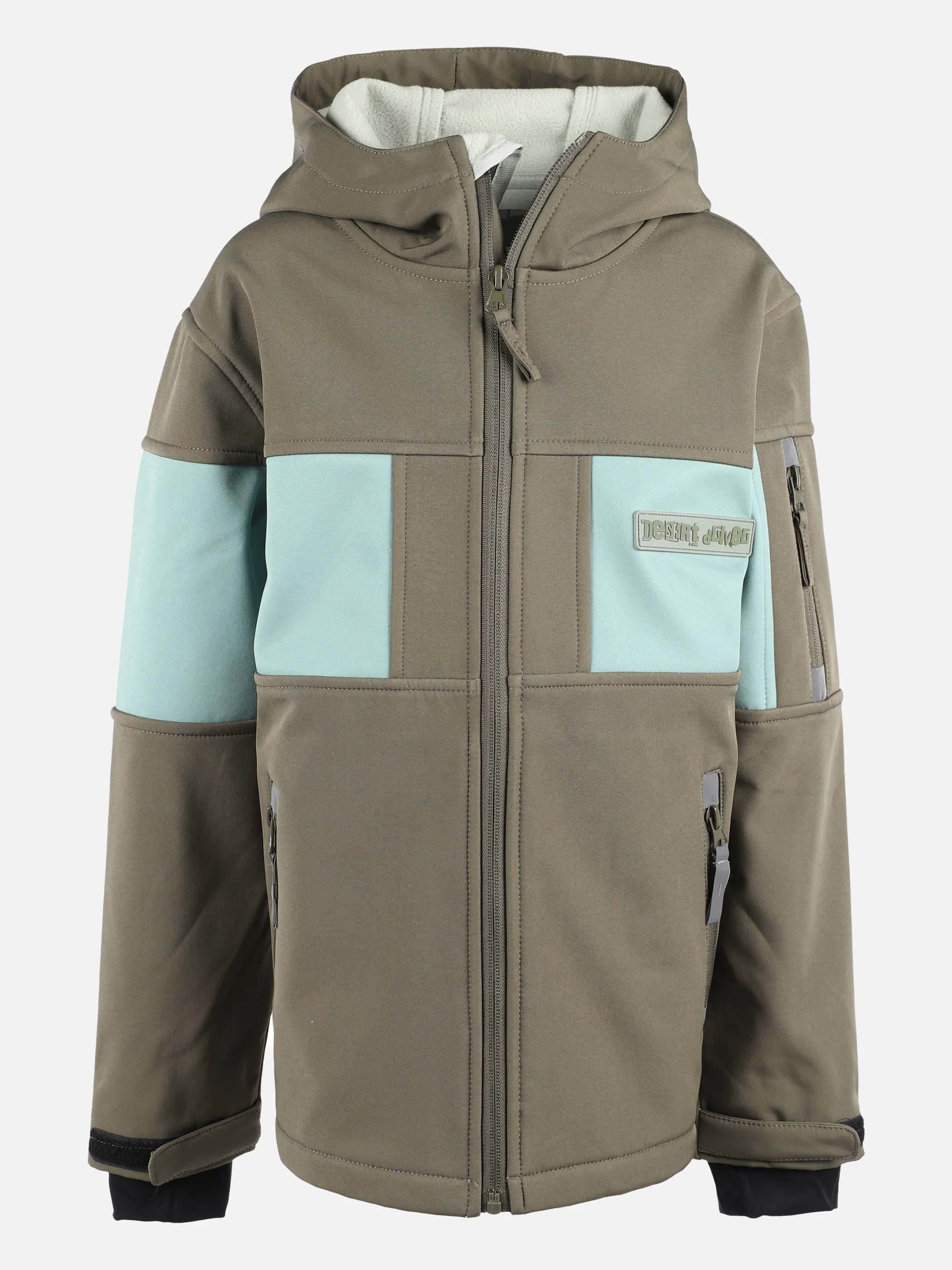 Jungen Softshelljacke mit Kapuze