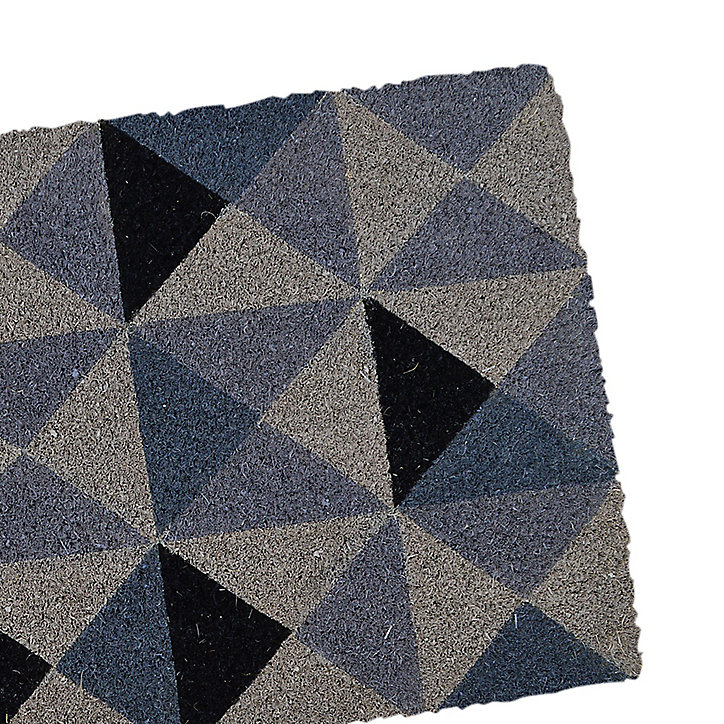 Paillasson déco graphique 40 x 60 cm bleu GoodHome