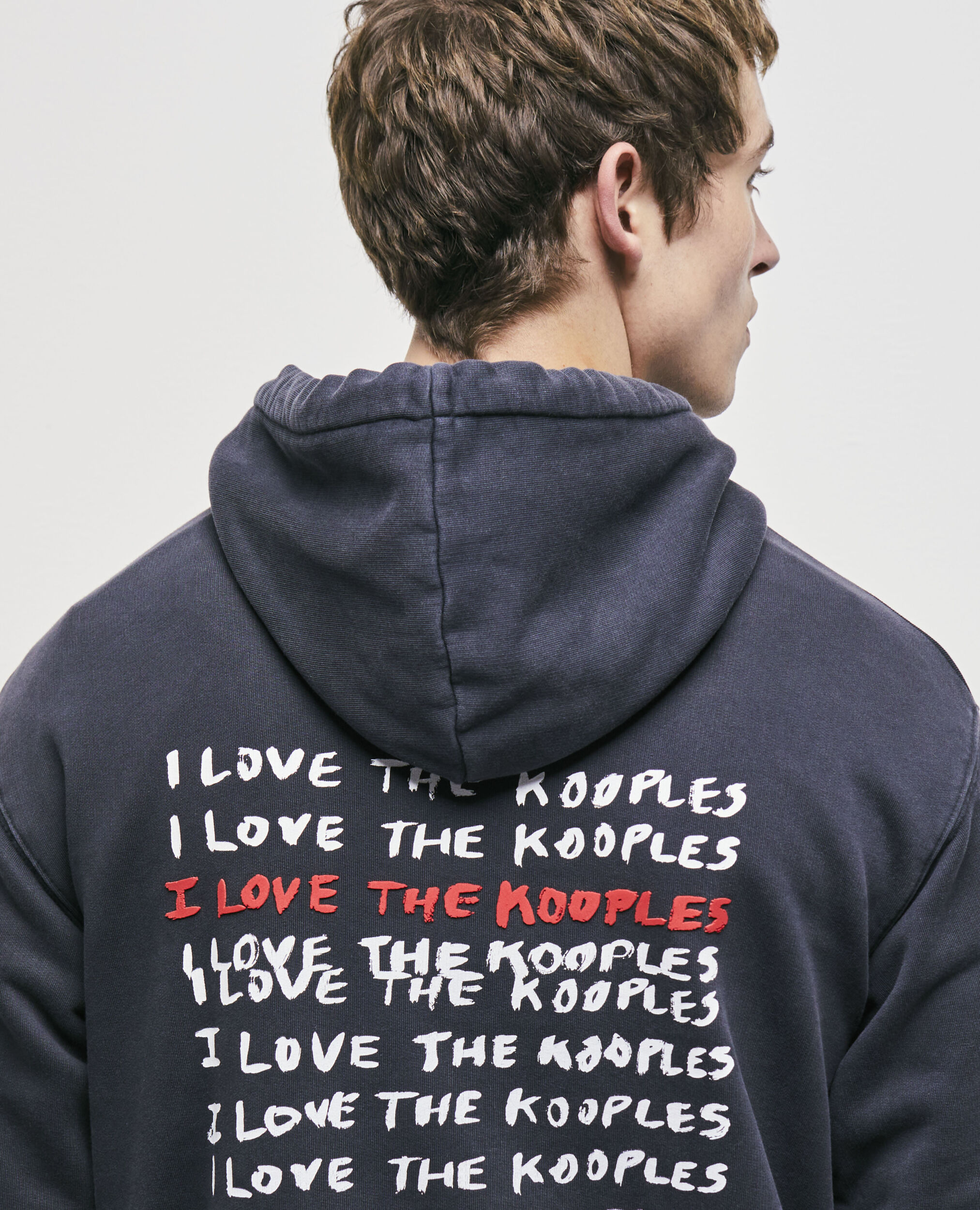 Sweatshirt Love Kooples noir