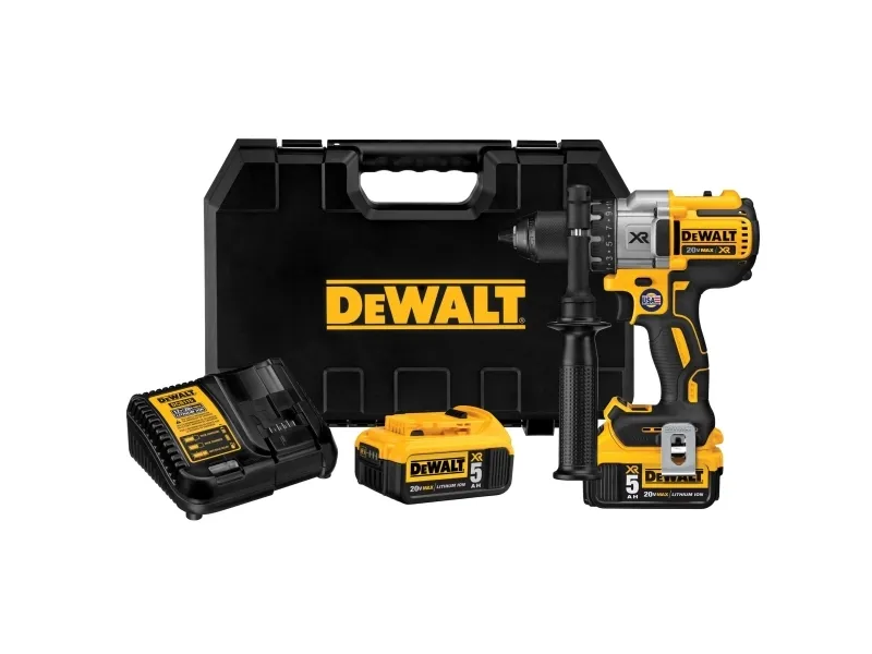 DeWALT DCD991P2 - Bor - ledningfri - 3-hastigheders - 95 N·m - 2 batterier - 18 V