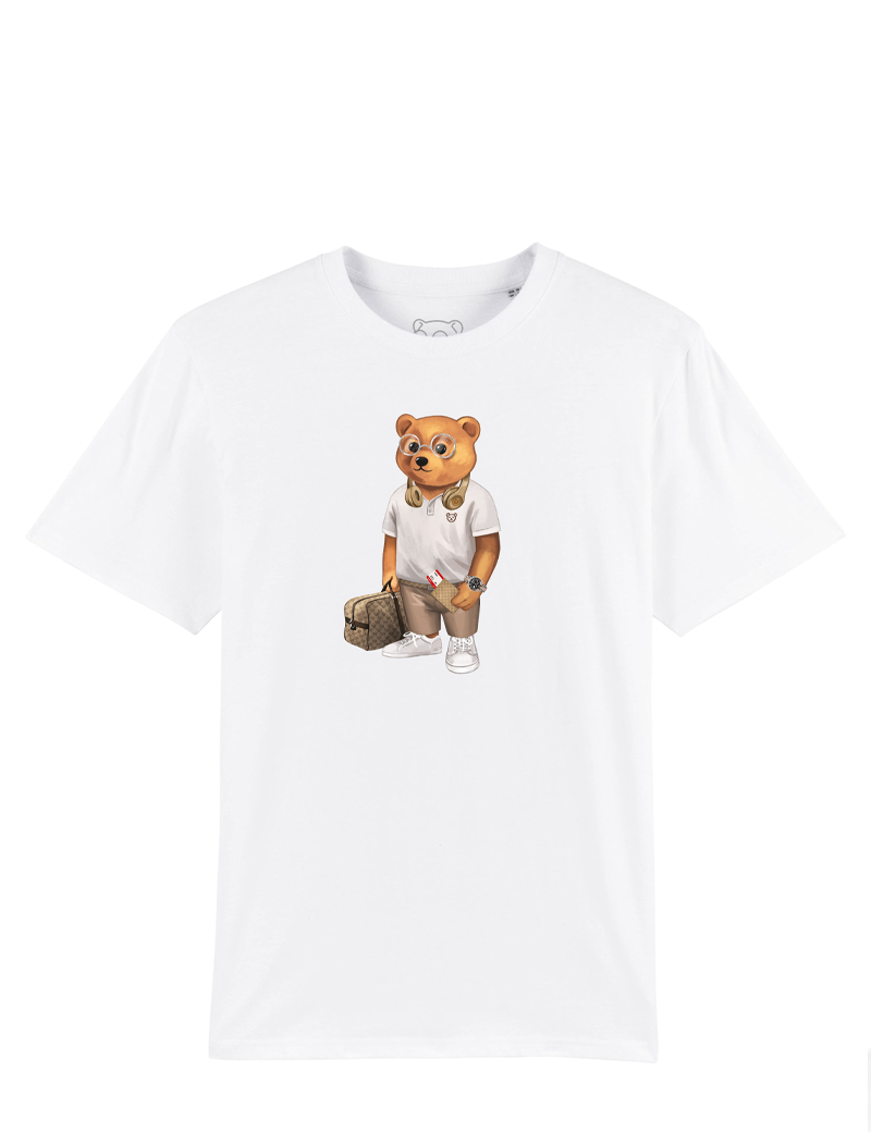 BARON FILOU T-SHIRT MANCHES COURTES FILOU LX BLANC UNISEXE
