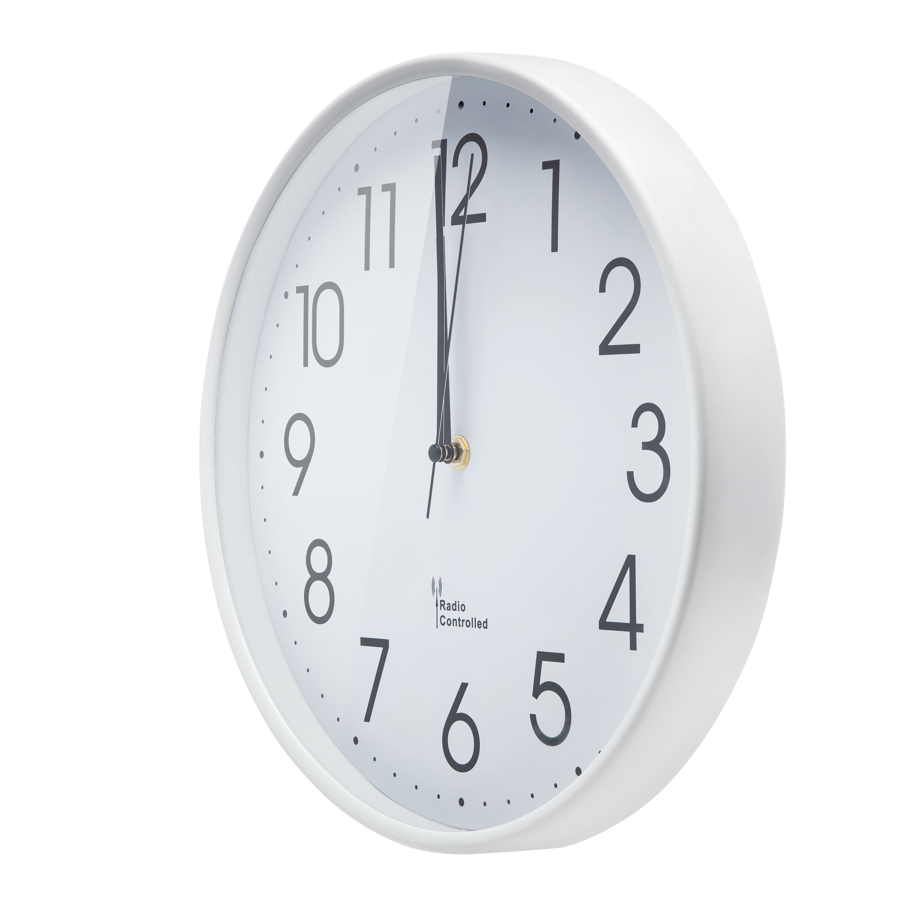 Rubicson Radiostyrt veggklokke 30 cm