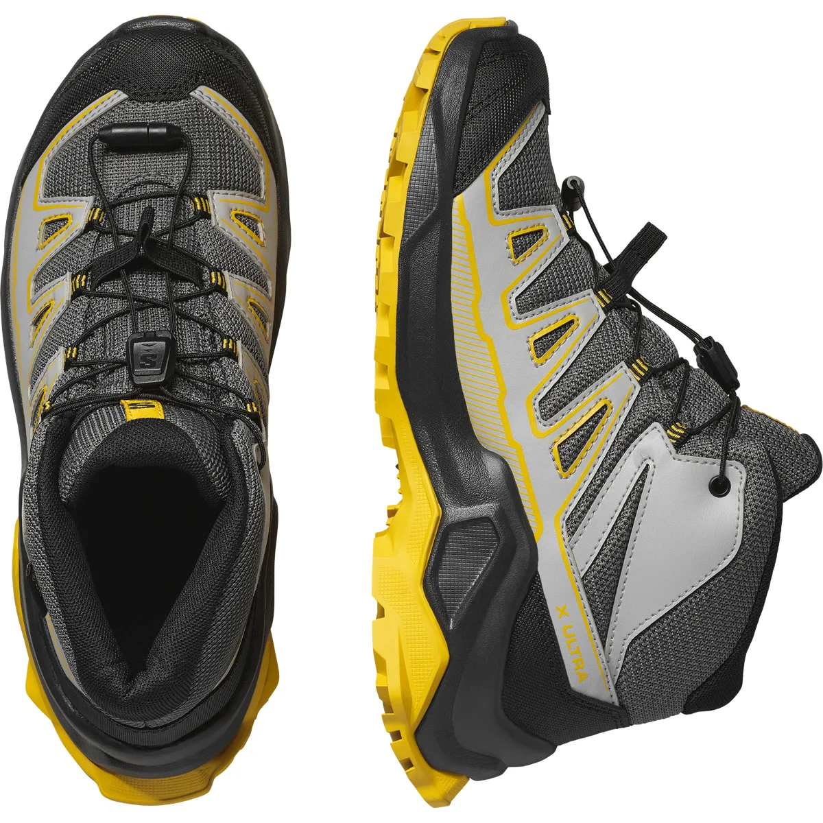 Salomon X Ultra Mid Gore-Tex Castlerock/black/spicy Mustard
