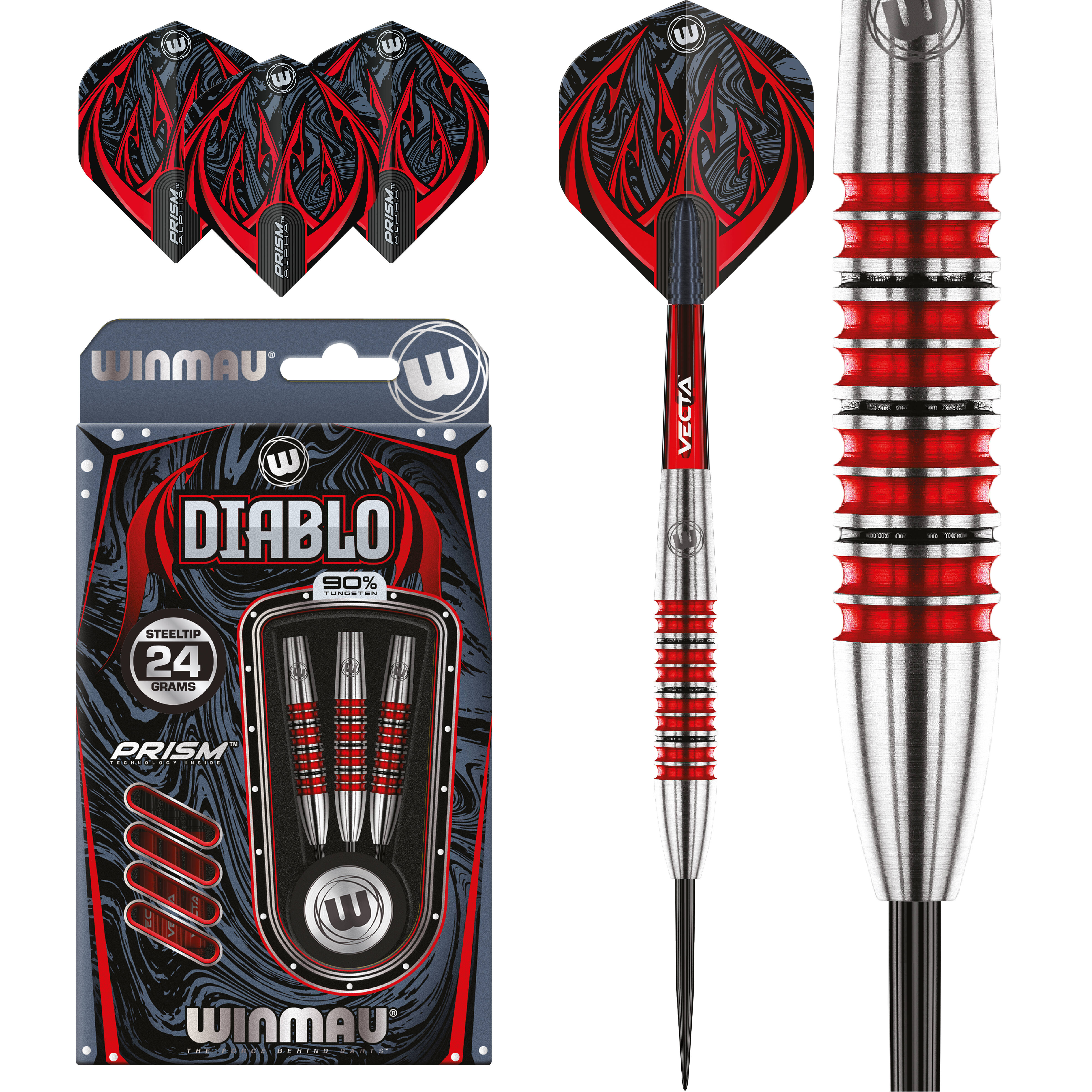 Winmau - Diablo Typ A - Steeldart