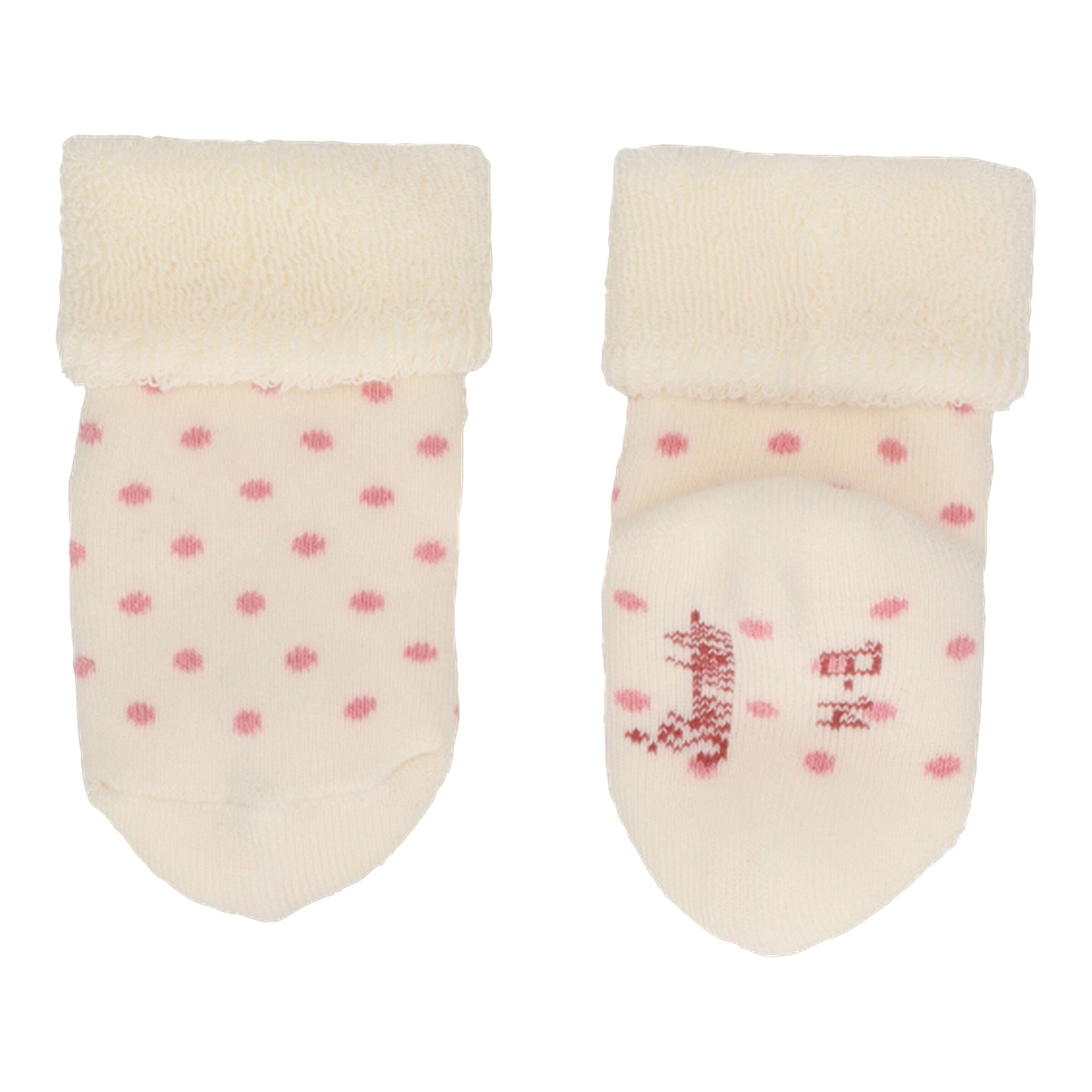Sterntaler 3er-Pack Socken Zebra Elefant natur/rosa