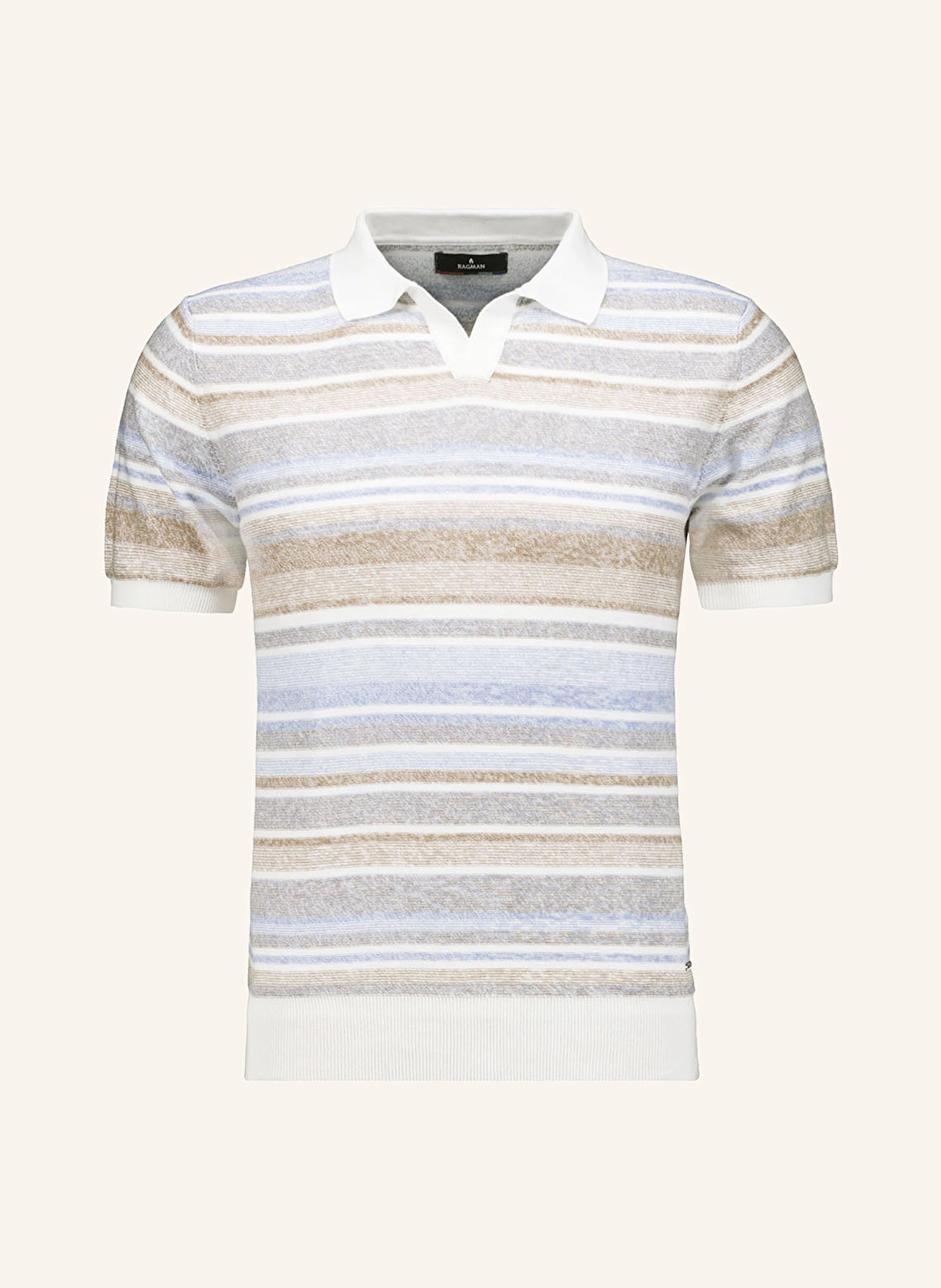 RAGMAN Strick-Poloshirt