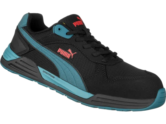 Baskets de sécurité Frontside S1P Puma noires/bleues