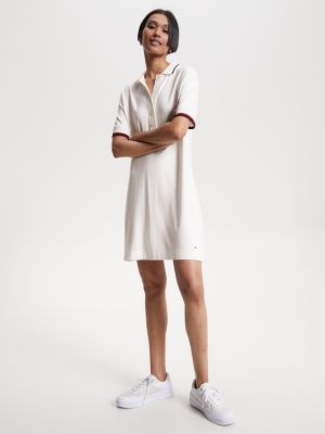 Vestido Polo Mini Listrado Global