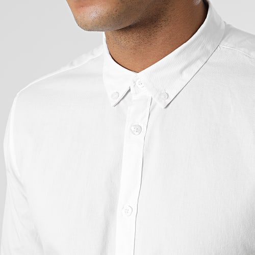 Chemise A Manches Longues Volt 2 10715700D Blanc