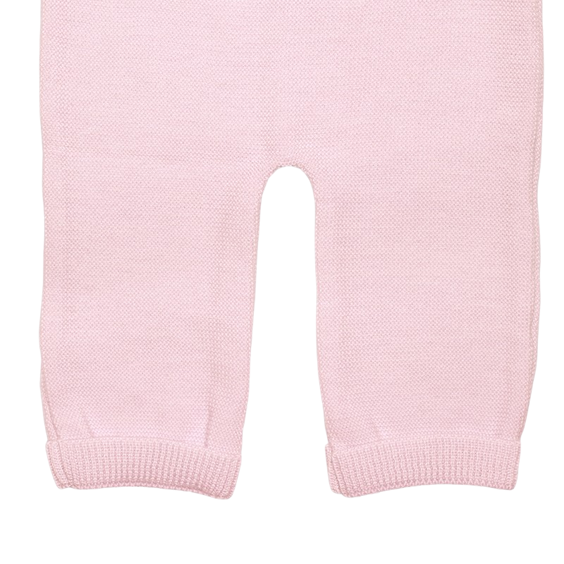 Trägerhose Merinowolle rosa
