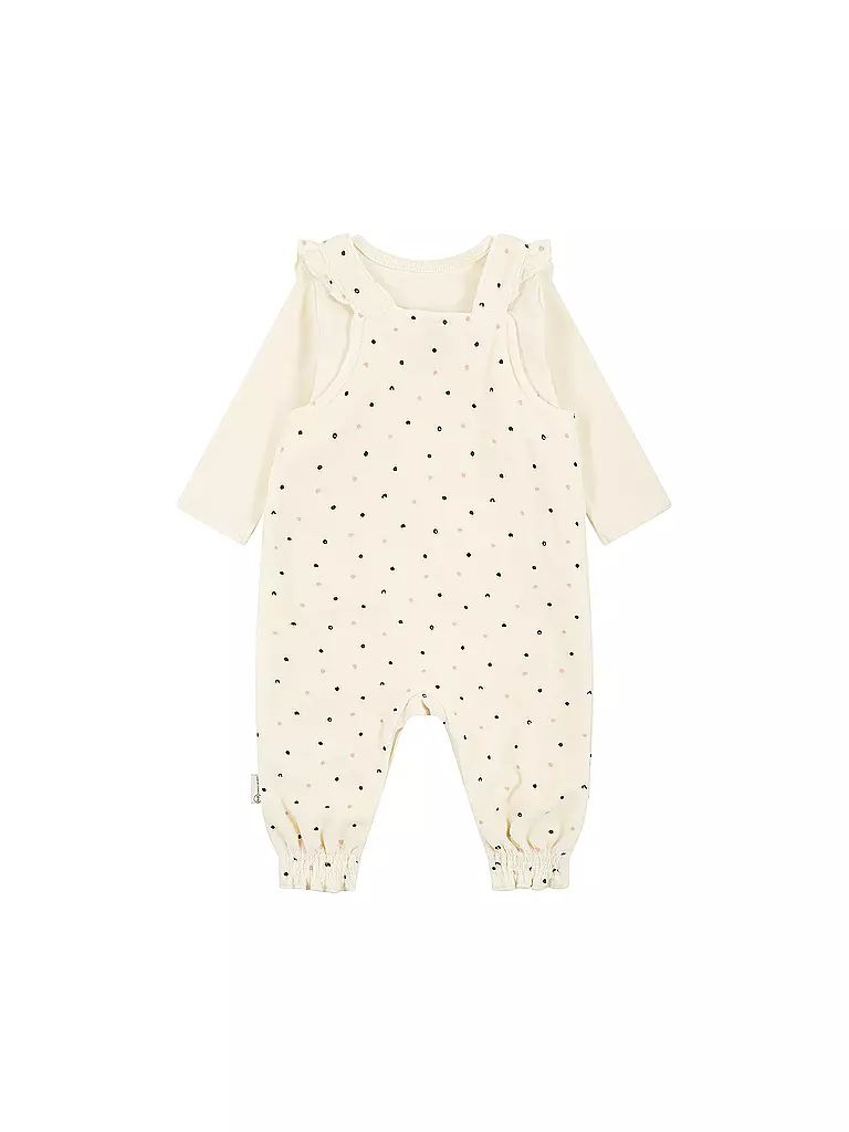 STEIFF Baby Strampler Set 2 teilig creme