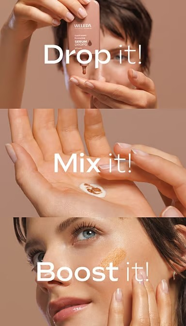 Weleda Serum Drops<br>30 ml, Flasche, Sunkissed Bronzing