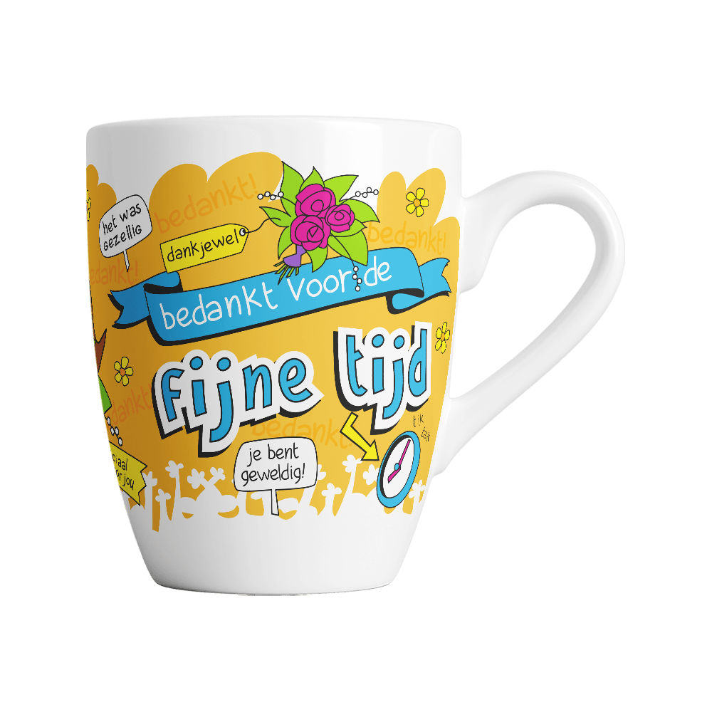 Fijne Tijd Mok 12cm