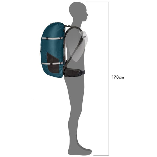 Sac à dos randonnée ORTLIEB ATRACK 45L PETROL