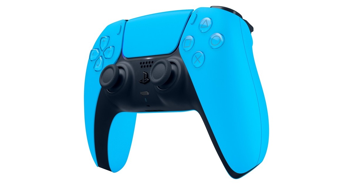 SonyDualSense draadloze controller  (Lichtblauw/zwart)