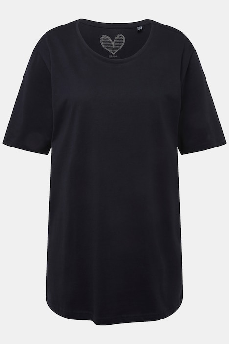T-Shirt, Rundhalsausschnitt, Relaxed, Halbarm
